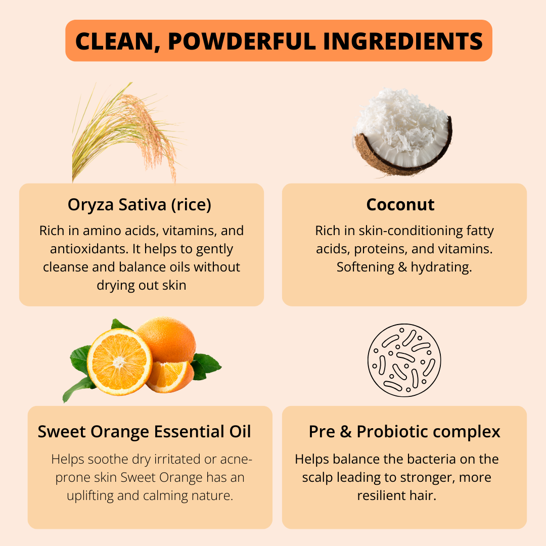 Powder Based Bodywash - Sweet Orange