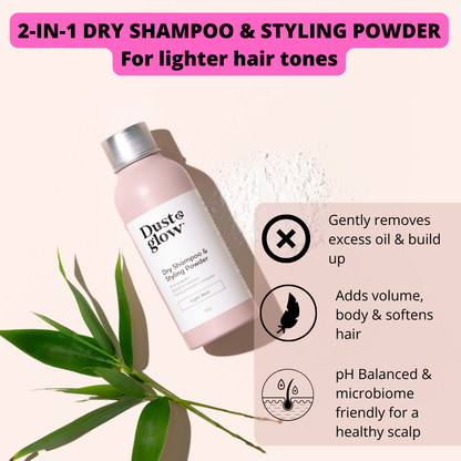 Dry Shampoo & Styling powder - Light Hair