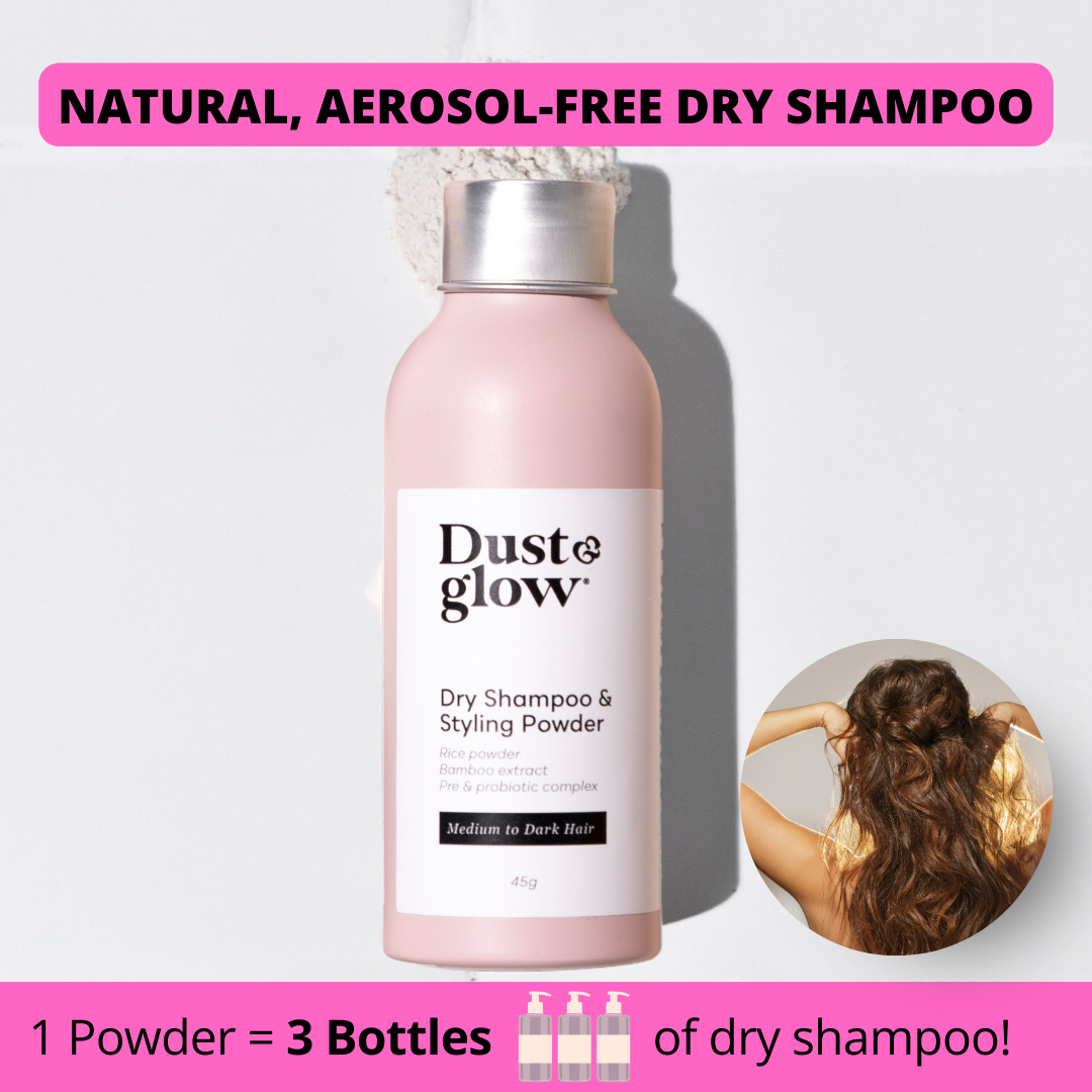 Dry Shampoo & Styling powder - Dark hair