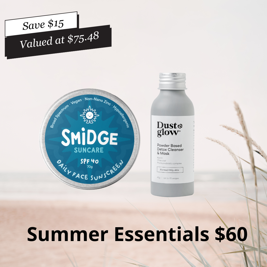 Summer Essentials - Sunscreen + Detox Cleanser