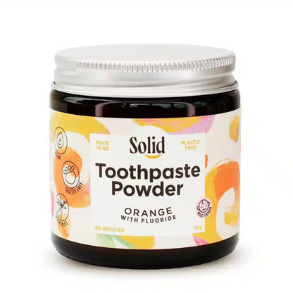 Toothpaste Powder - Orange by Solid